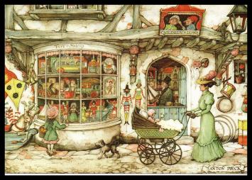 Anton Pieck De Speelgoedwinkel